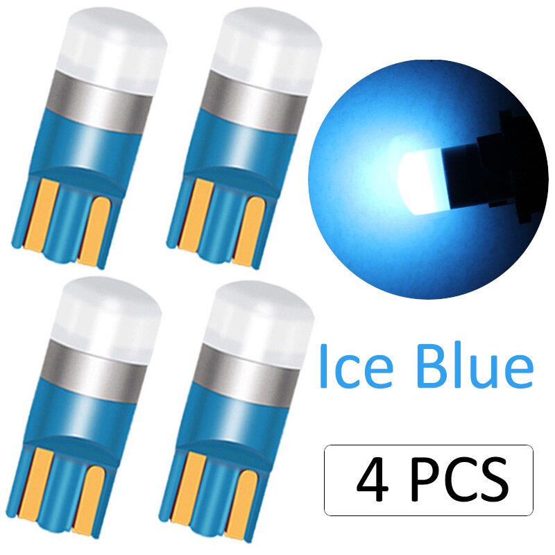 10PCS T10 W5W Led 3030 1SMD Wedge Bulb Auto Dome Reading Car Light Sidemarker Sidelight Parking Lights 194 168 Lamp Bulbs - V.I.P Digital Presence