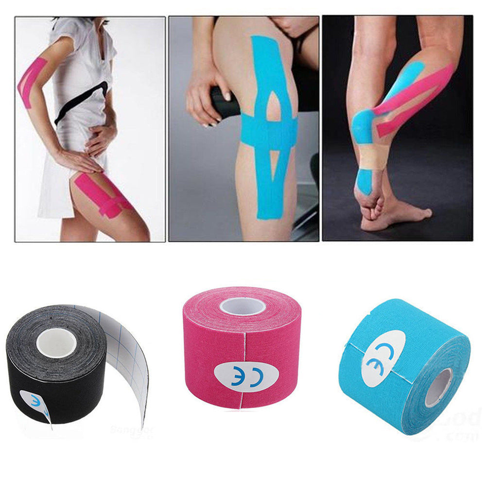 Sports muscle protector with all cotton waterproof 5cm muscle patch/intramuscular effect kinesiology tape - V.I.P Digital Presence