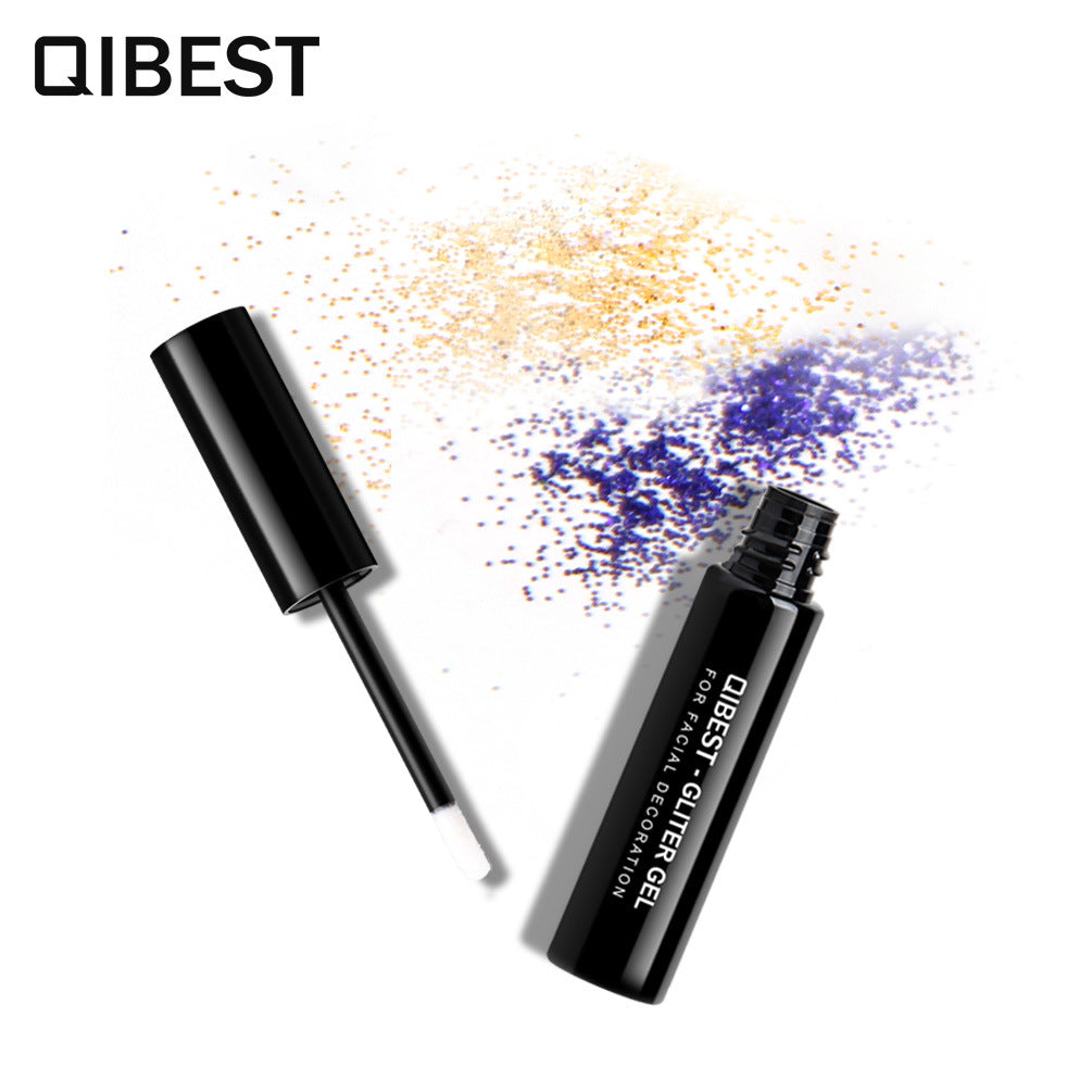 QIBEST Makeup Special Glue For High Flash Glitter Powder Eye Shadow Nail Glitter Glue Quick-Drying - V.I.P Digital Presence