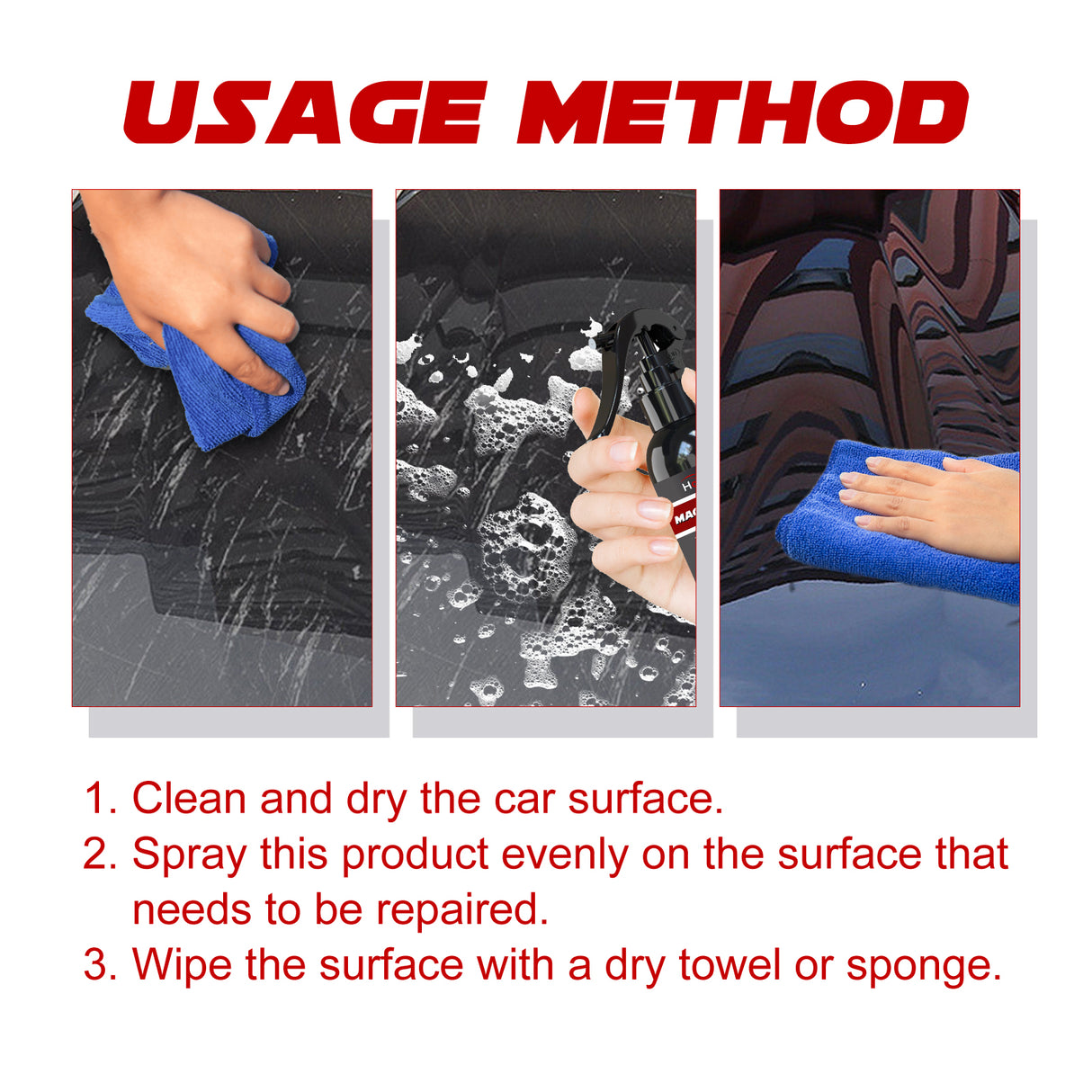 Nano Fix Protection Spray, Car Coating Agent Car Paint Maintenance Coating Crystal Wax Sealing Glaze Coating Spray - V.I.P Digital Presence