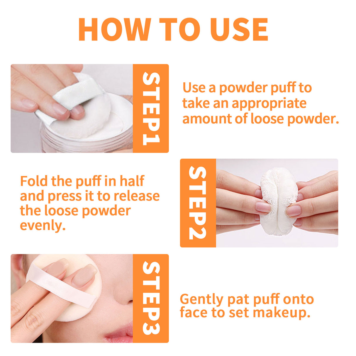 Loose Powder, Fade Fine Lines, Waterproof, Sweat Resistant Makeup Natural Concealer Complete Makeup Powder Light And Delicate - V.I.P Digital Presence