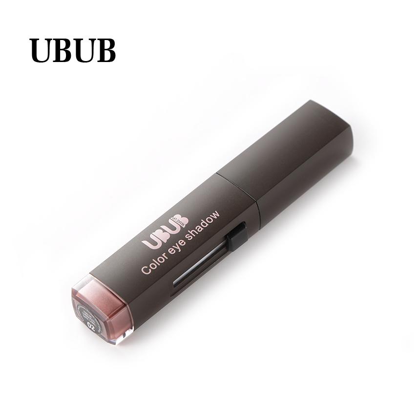 UBUB Double Color Stereo Gradient Velvet Shimmer Eyeshadow Stick Earth Color Eye Shadow Cream Pen - V.I.P Digital Presence