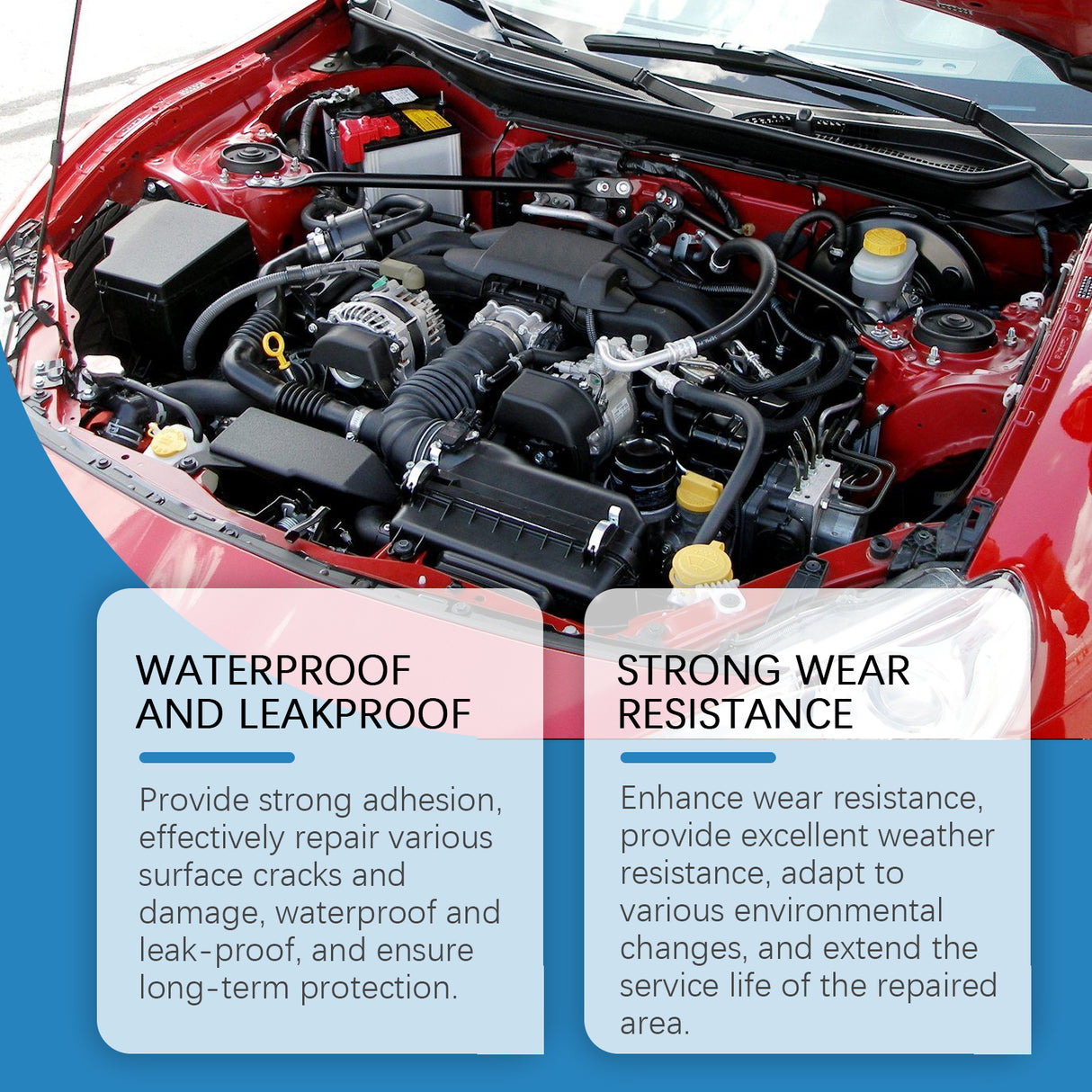 Engine Sealant Automotive Accessories Waterproof Sealant Wear-Resistant Portable Gap Repair Agent - V.I.P Digital Presence