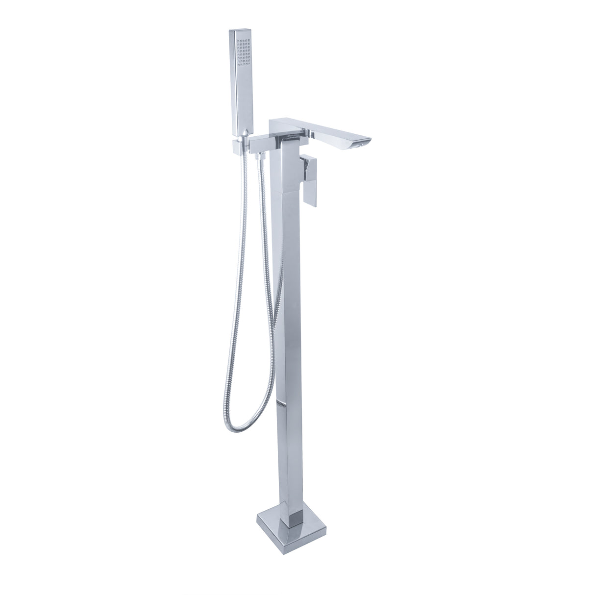 Single Handle Floor Mounted Freestanding Tub Filler - V.I.P Digital Presence