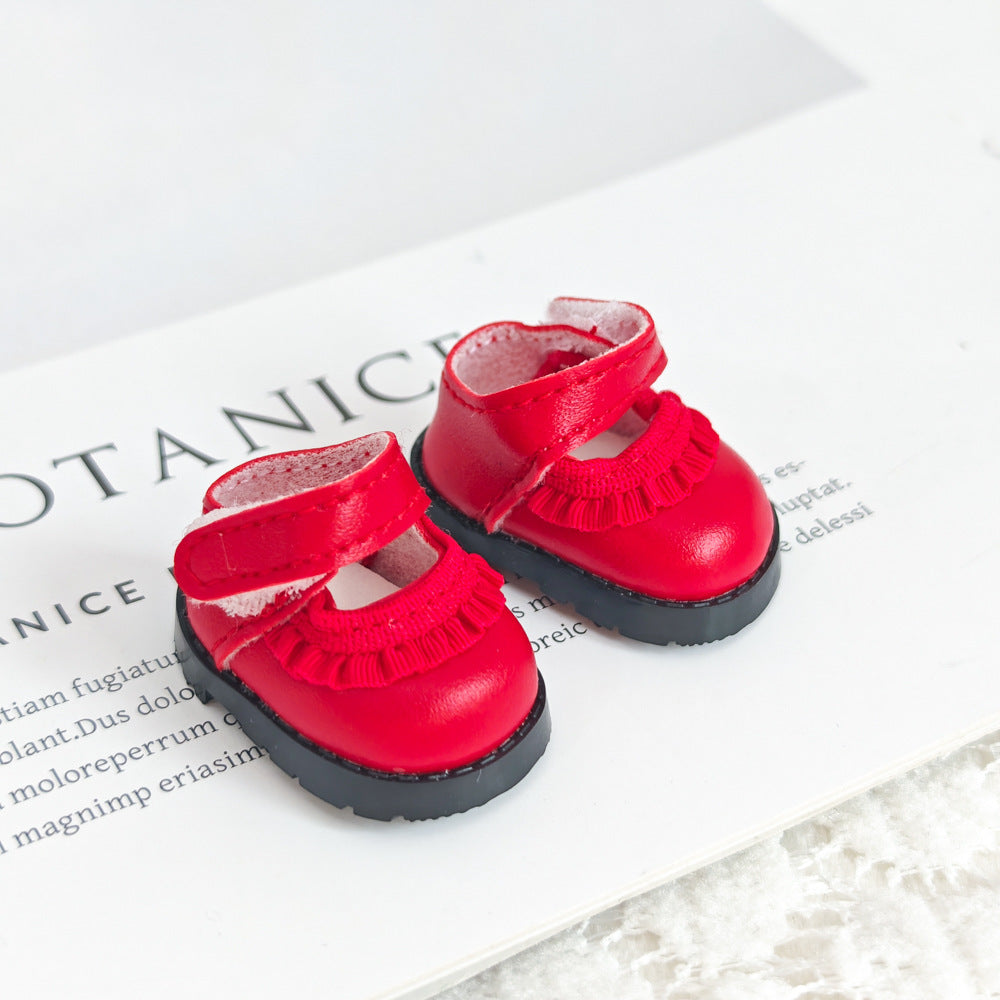 Party Shoes DIY Accessories Labubu Baby Clothes Labubu Rubber Macaron Shoes Fabric One Plush Second Generation - V.I.P Digital Presence