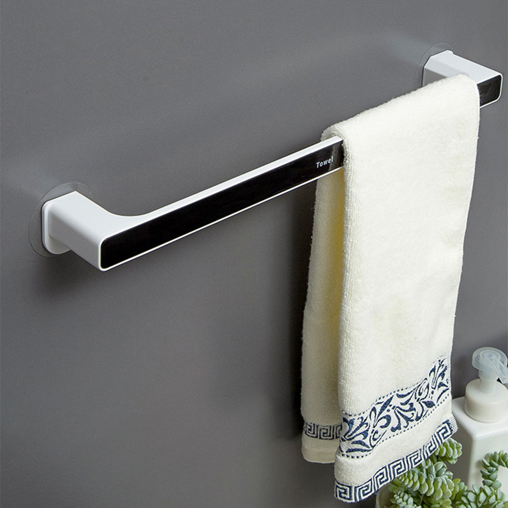 Towel Rack Punch Free Bathroom Bathroom Suction Cup Nordic Minimalist Creative Bath Towel Rack Rack Wall-Mounted Towel Bar - V.I.P Digital Presence