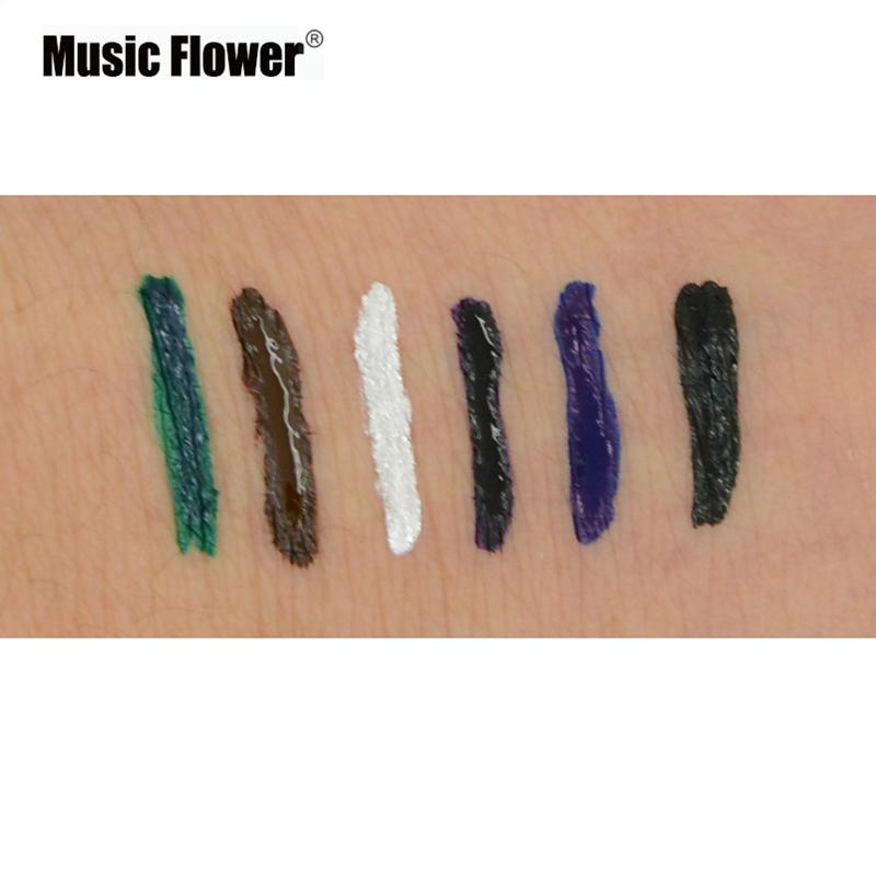 Music Flower Waterproof Liquid Eyeliner Pencil Lollipop Shape 24HR Long Lasting Eye Liner Pen Cosmetics Eye Makeup Set - V.I.P Digital Presence