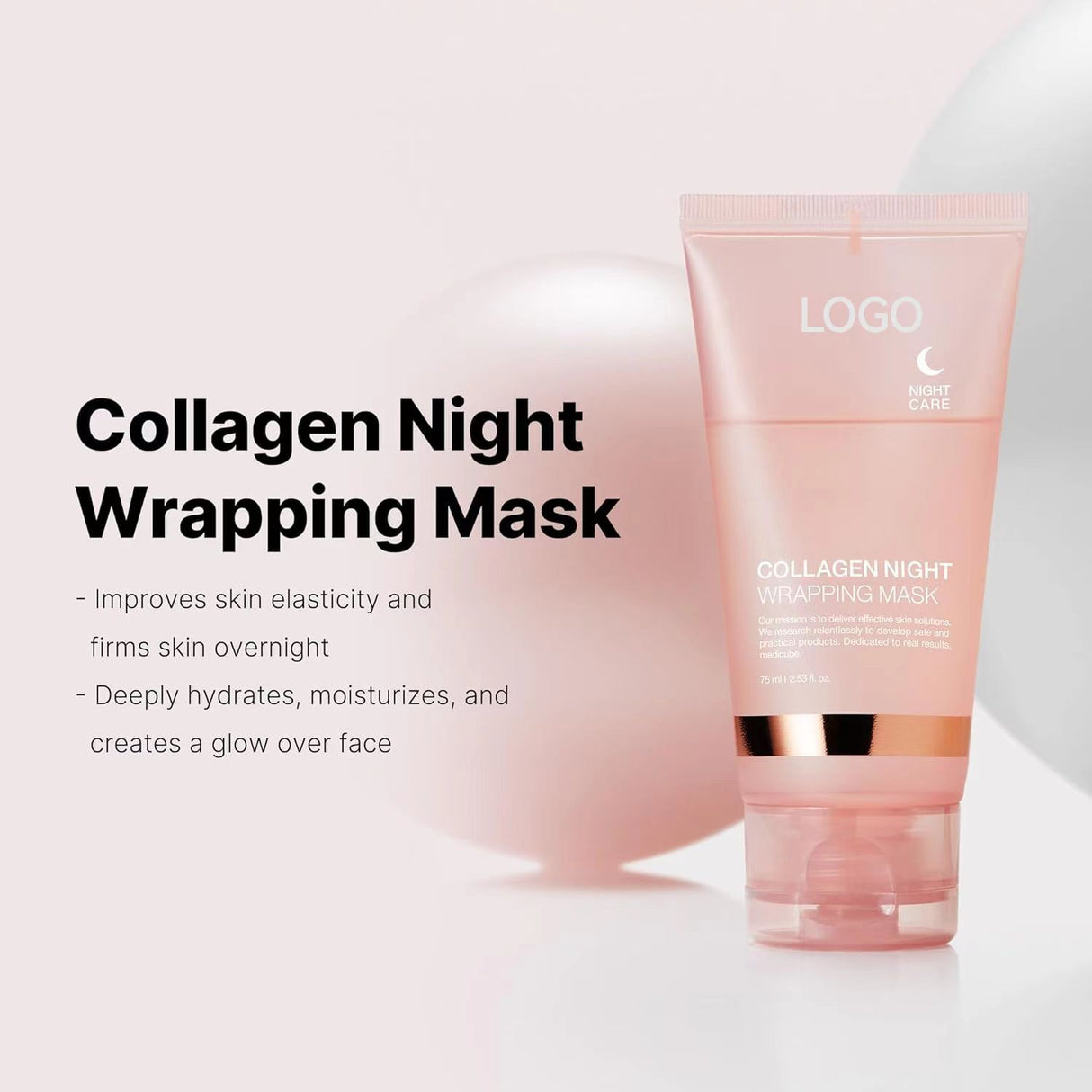 Collagen peel-off mask smearable deep cleansing skin rejuvenation moisturizing skin care sleeping mask - V.I.P Digital Presence