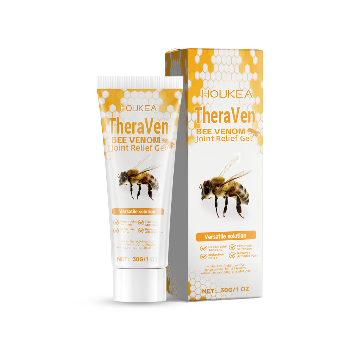 Bee Venom Joint Gel Knee And Foot Joint Daily Body Care Gentle Massage Gel For Topical Use - V.I.P Digital Presence