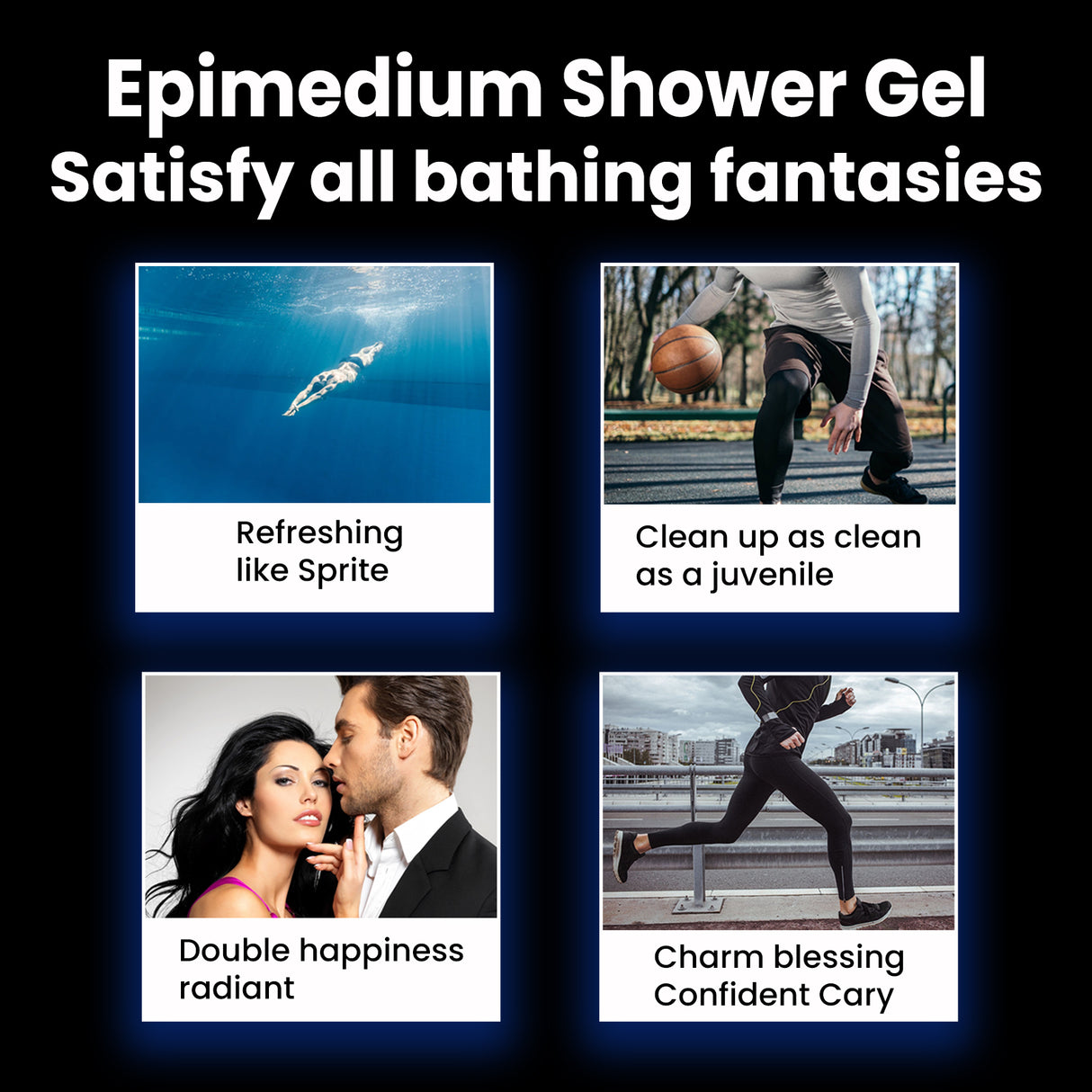 Epimedium Shower Gel, Body Odor Private Parts Clean Refreshing Enhance Endurance Body Wash - V.I.P Digital Presence