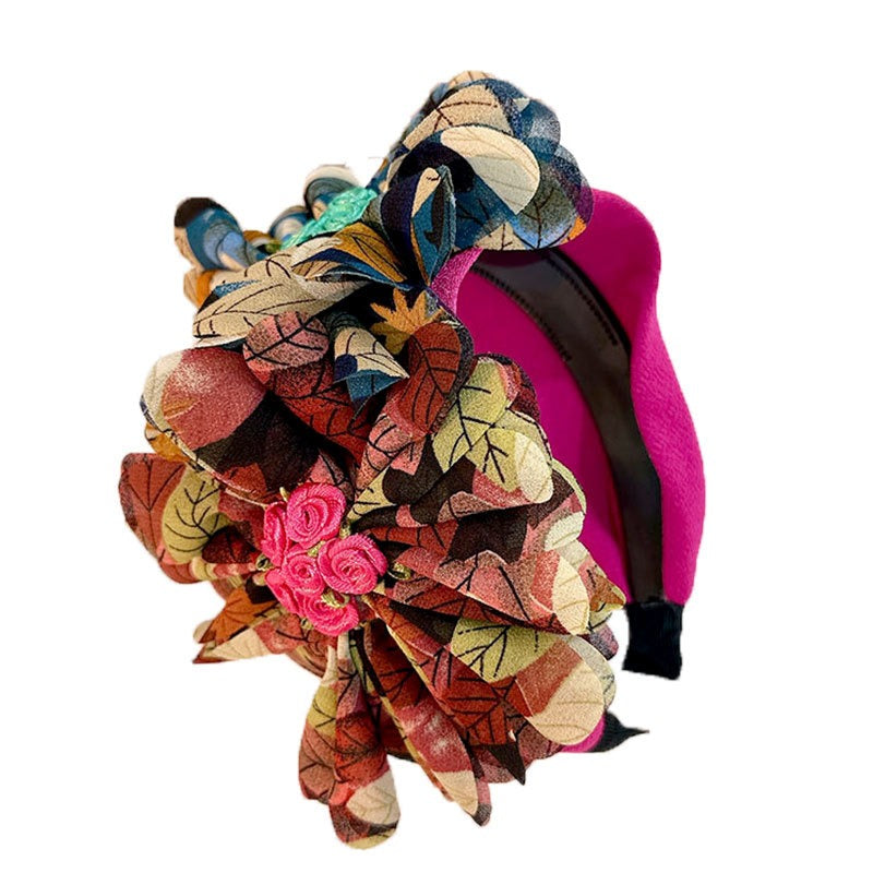 Fashionable handmade fabric flower headbands - V.I.P Digital Presence