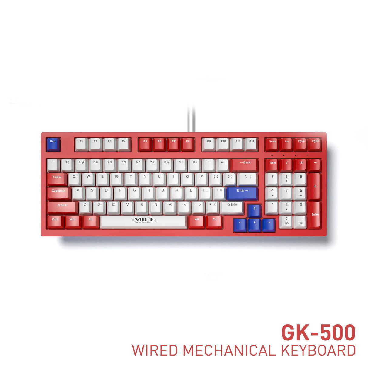 Wired green axis, red axis, tea axis, black axis mechanical keyboard, e-sports game keyboard - V.I.P Digital Presence