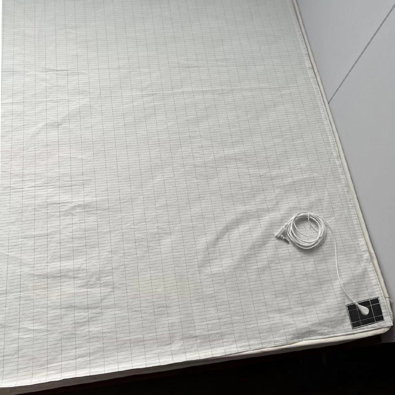 Grounded silver fiber cotton bed sheets anti-static grounding bed sheets to improve sleep quality silver ion conductive bed sheets - V.I.P Digital Presence