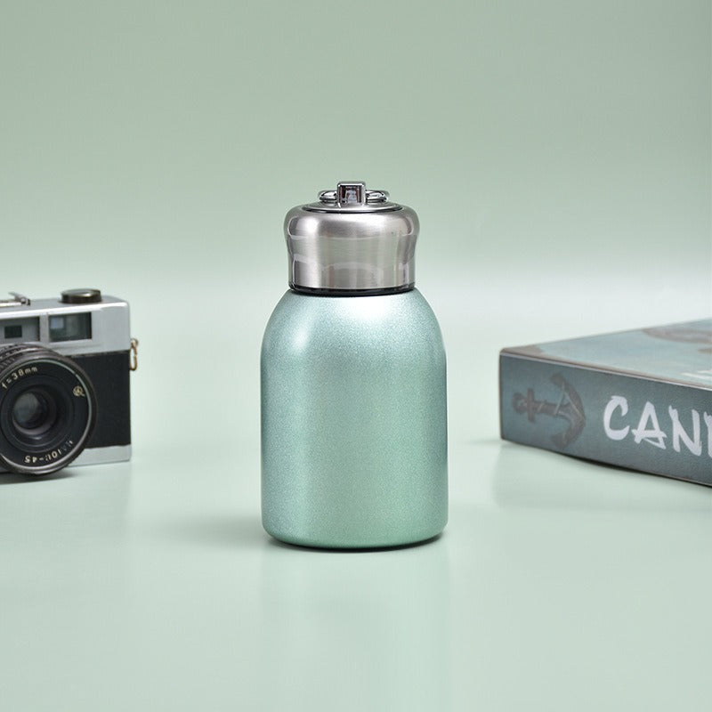 Mini 304 stainless steel chubby thermos cup double layer vacuum portable portable pocket cup gift cup - V.I.P Digital Presence