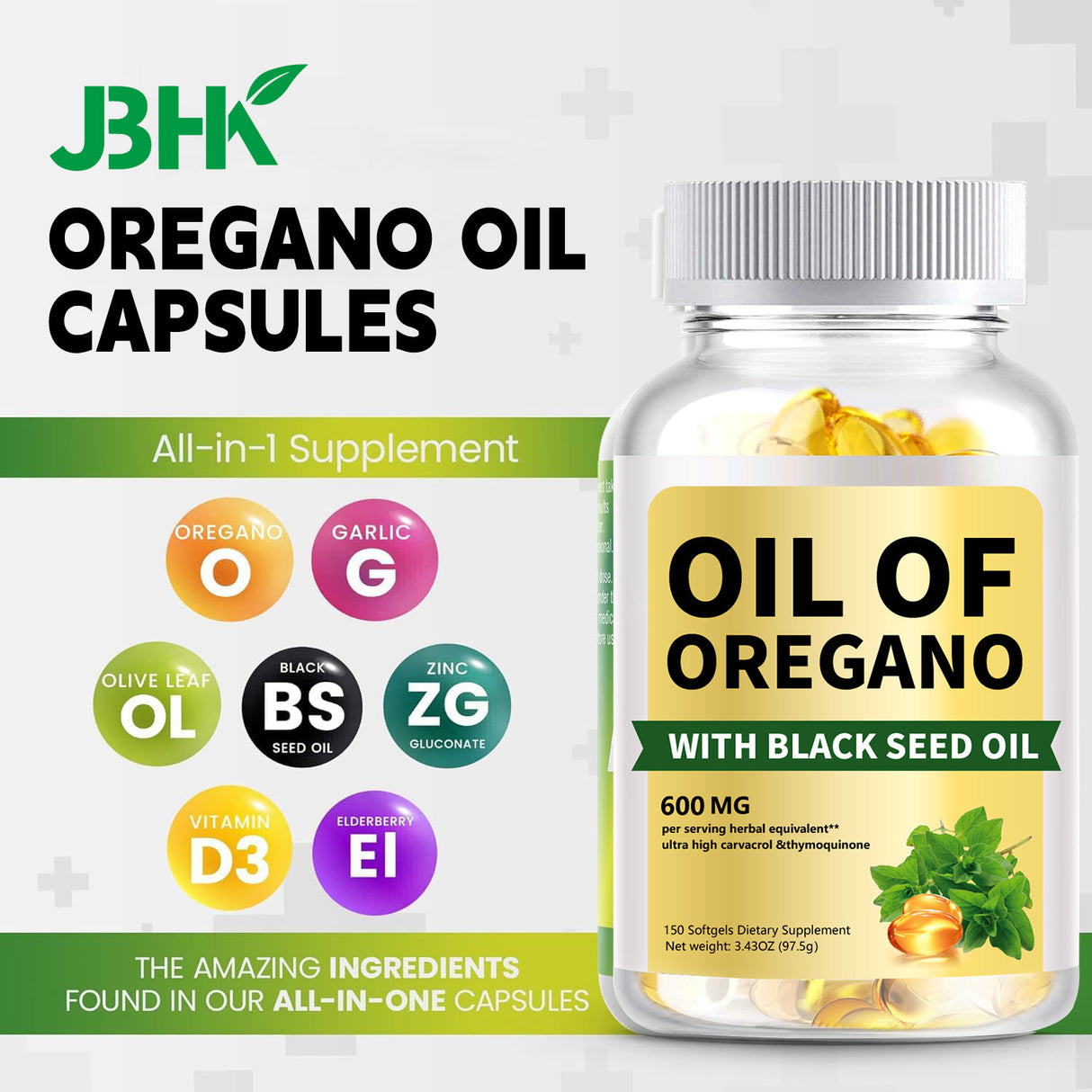 Oil of Oregano Soft Capsules - V.I.P Digital Presence