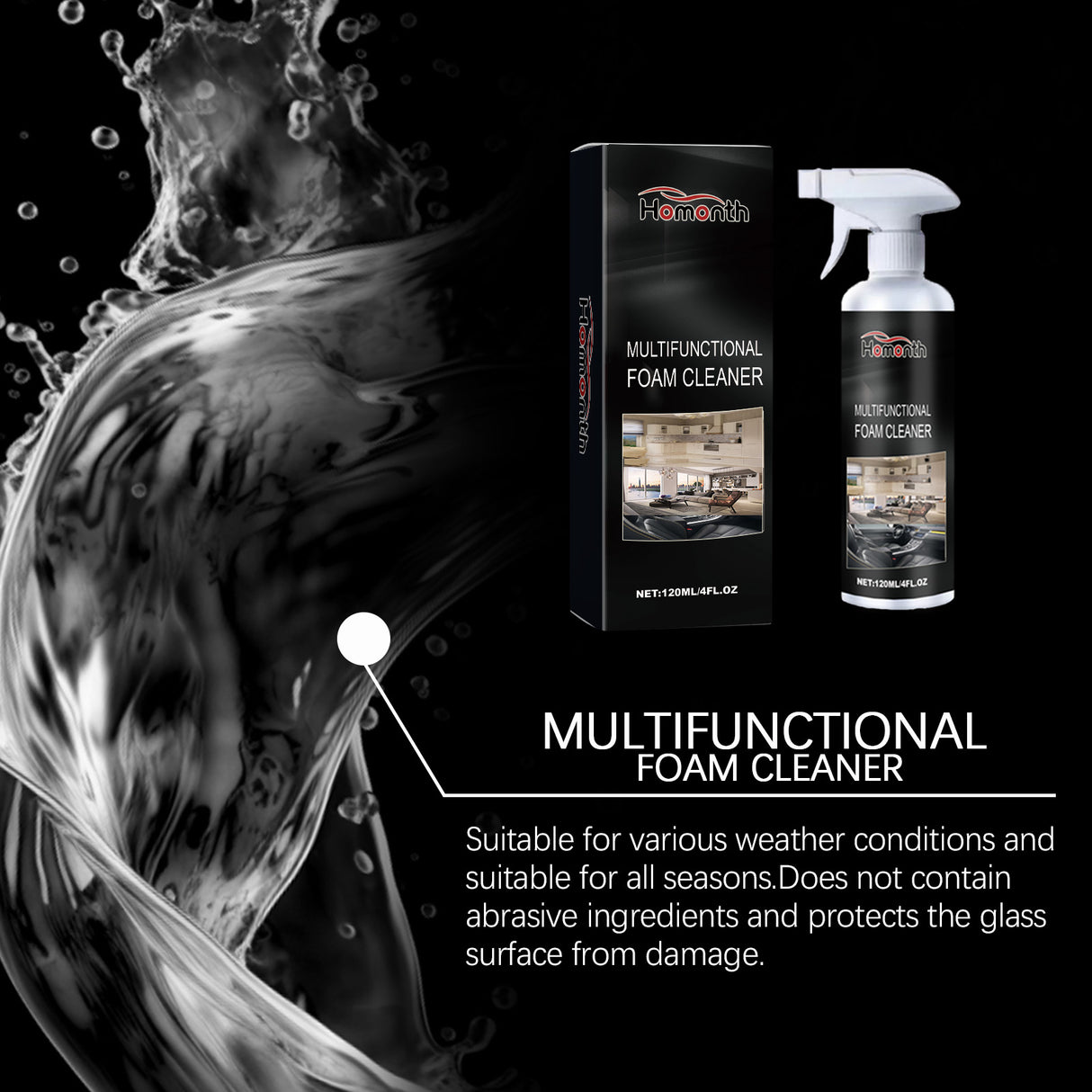 Multifunctional Glass Oil Film Foam Remover Removes Oil Film Glass Water From Front Windshield Cars - V.I.P Digital Presence