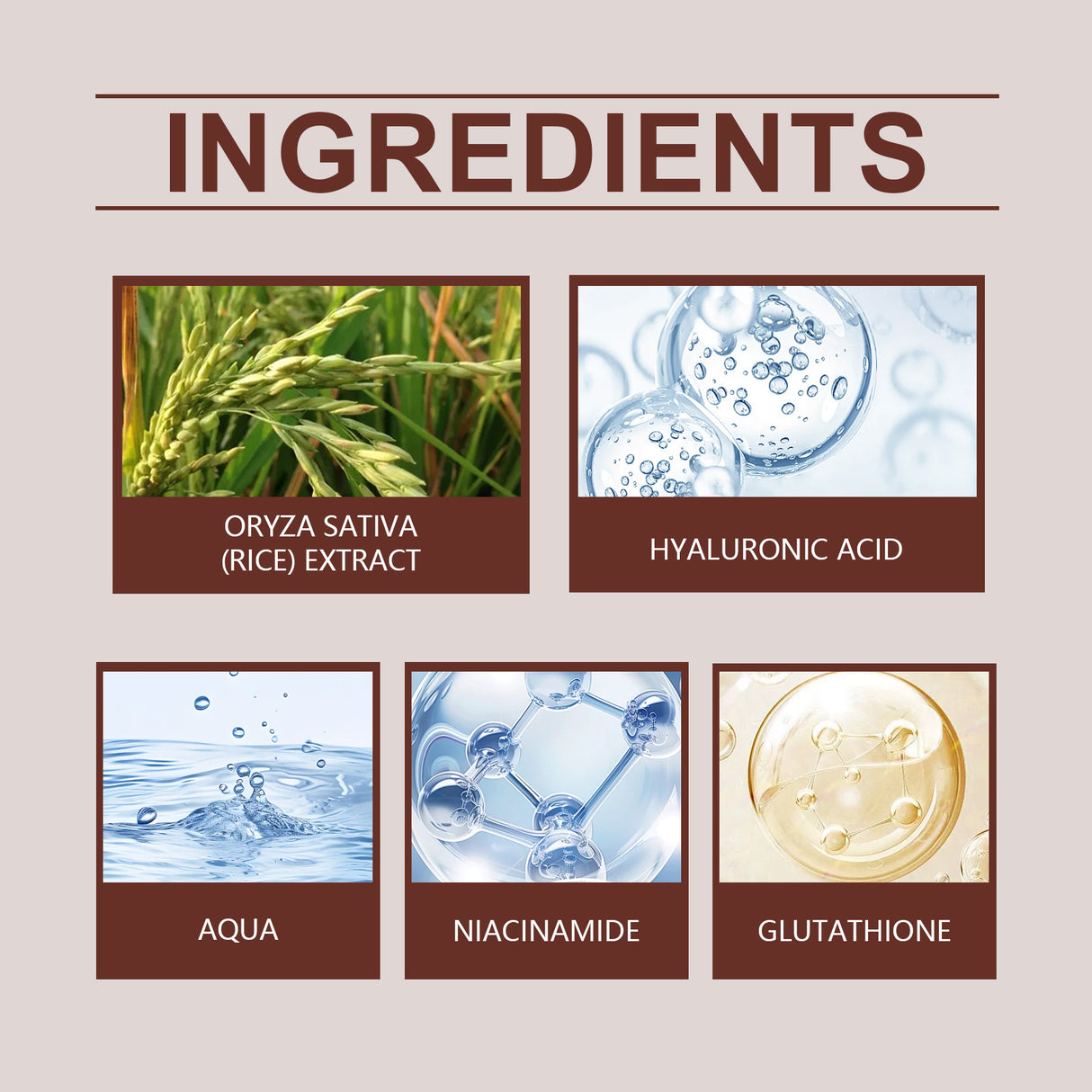 Glutathione Facial Serum Moisturizes And Improves Skin Elasticity, Brightening And Restoring Essence