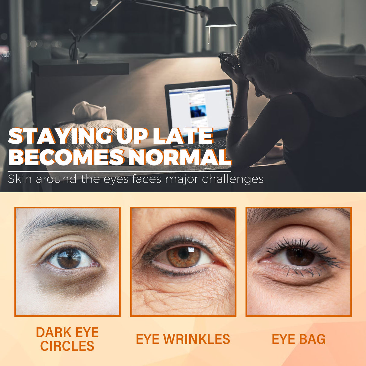 Honey Peptide Eye Cream, Repairs Firms Moisturizes Brightens Eye Cream - V.I.P Digital Presence