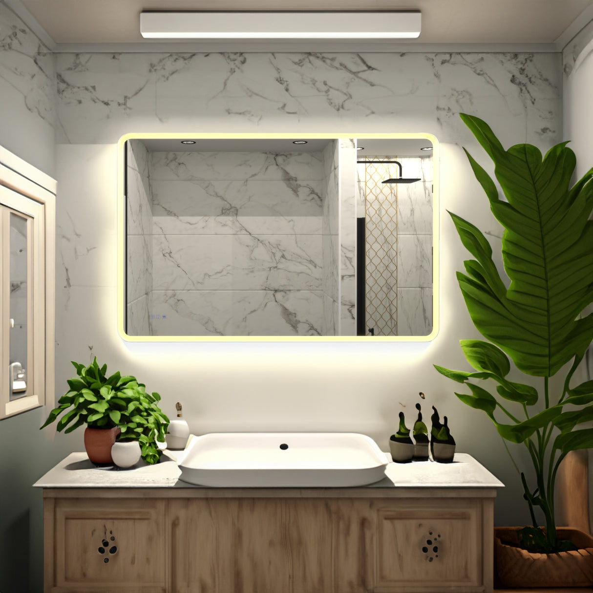 BATHROOM LED MIRROR - V.I.P Digital Presence