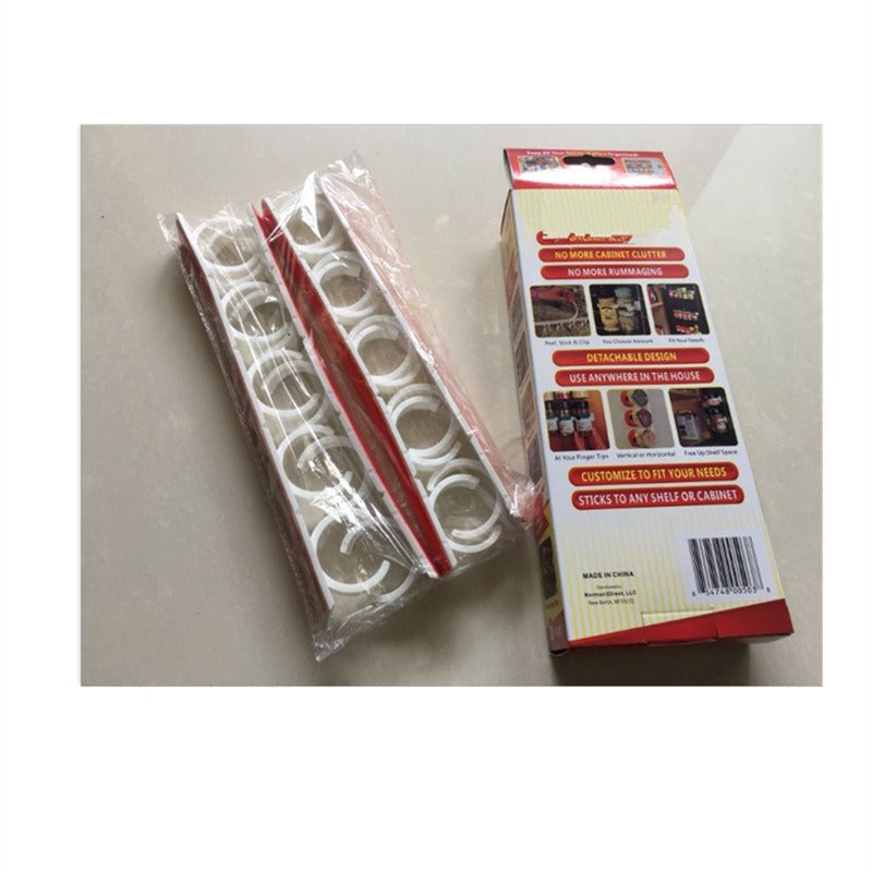 Clip N Store Simple Bottle Mouth Clip Seasoning Can Seasoning Bottle Storage Shelf Kitchen Storage Shelf - V.I.P Digital Presence