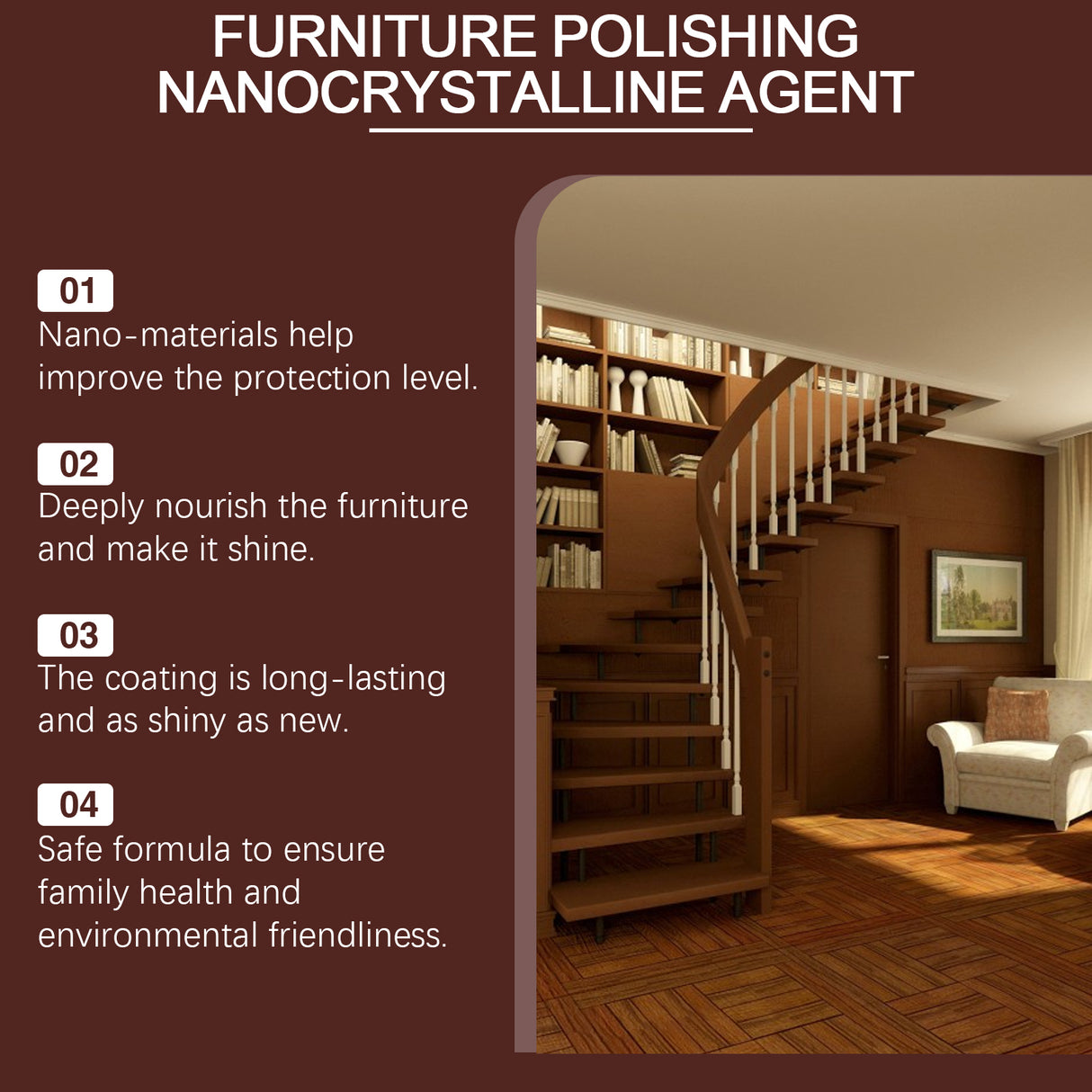 Furniture Polishing Nanocrystalline Coating Agent Cleaning And Polishing Agent Gentle Care And Maintenance Polish - V.I.P Digital Presence