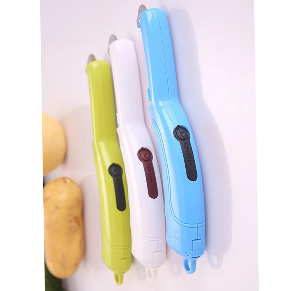 Electric Fruit Vegetable Apple Peeler For Knife Potato Peelers Carrot Slicer Kitchen Gadgets Batteries Not Included - V.I.P Digital Presence