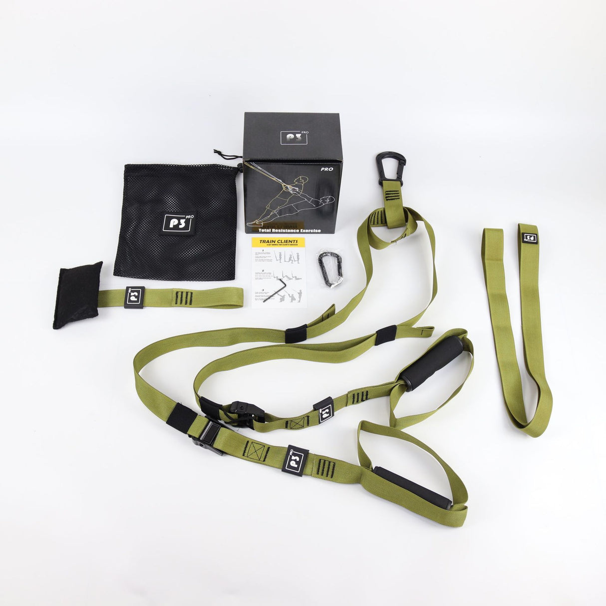 Suspension Training Strap - Adjustable, Wall Mount, Professional (TRX-style) - V.I.P Digital Presence