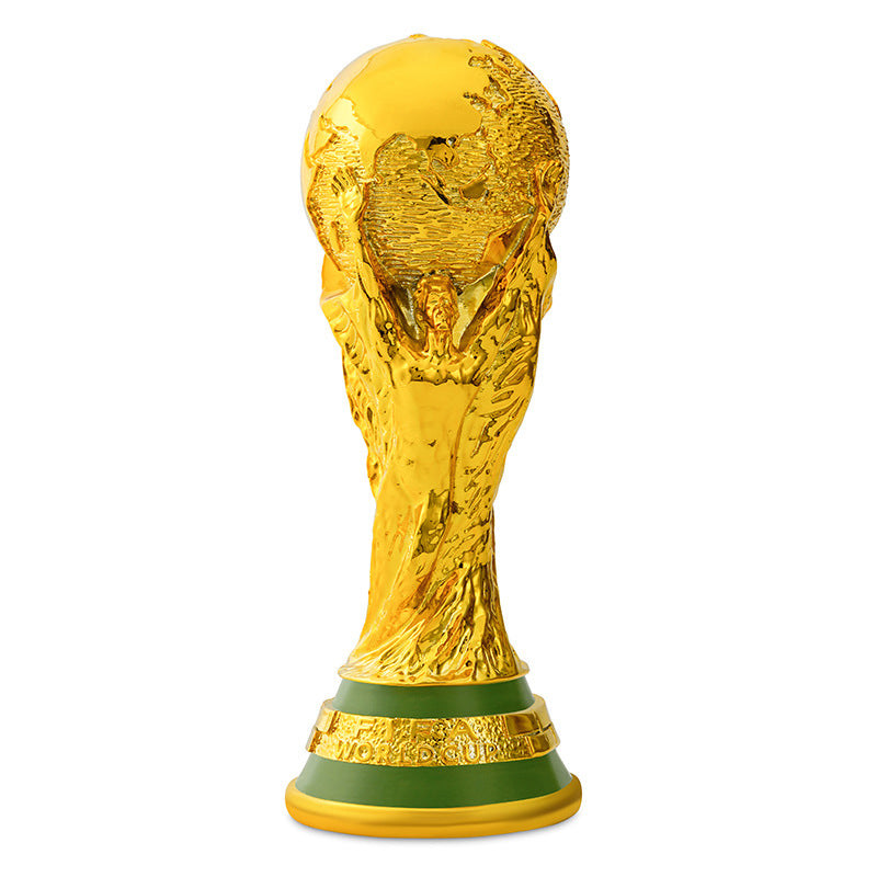 Qatar World Cup model ornament Hercules Cup trophy football fan commemorative decoration - V.I.P Digital Presence