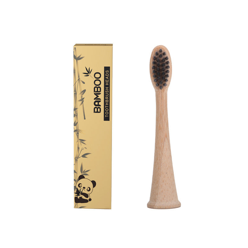 Bamboo toothbrush head compatible with Philips HX3/6/9 series electric toothbrush DuPont hair bamboo toothbrush head - V.I.P Digital Presence