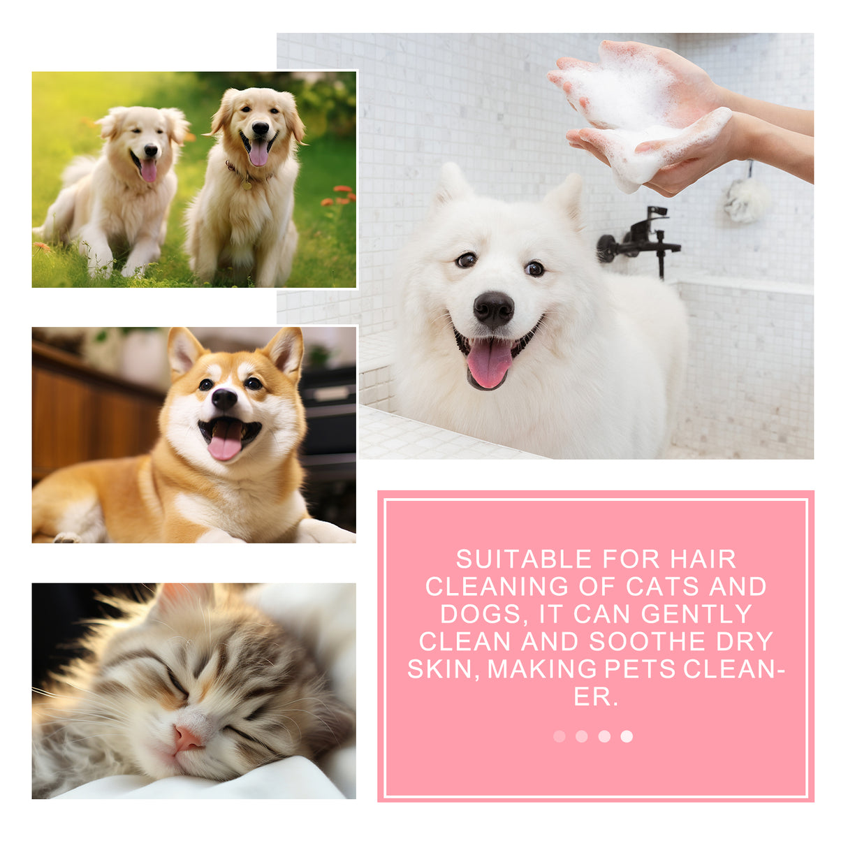 Pet Soap, Relieve Itchy Skin For Cats And Dogs, Smooth Hair Care, Anti-Mite Cleaning Soap For Pets - V.I.P Digital Presence