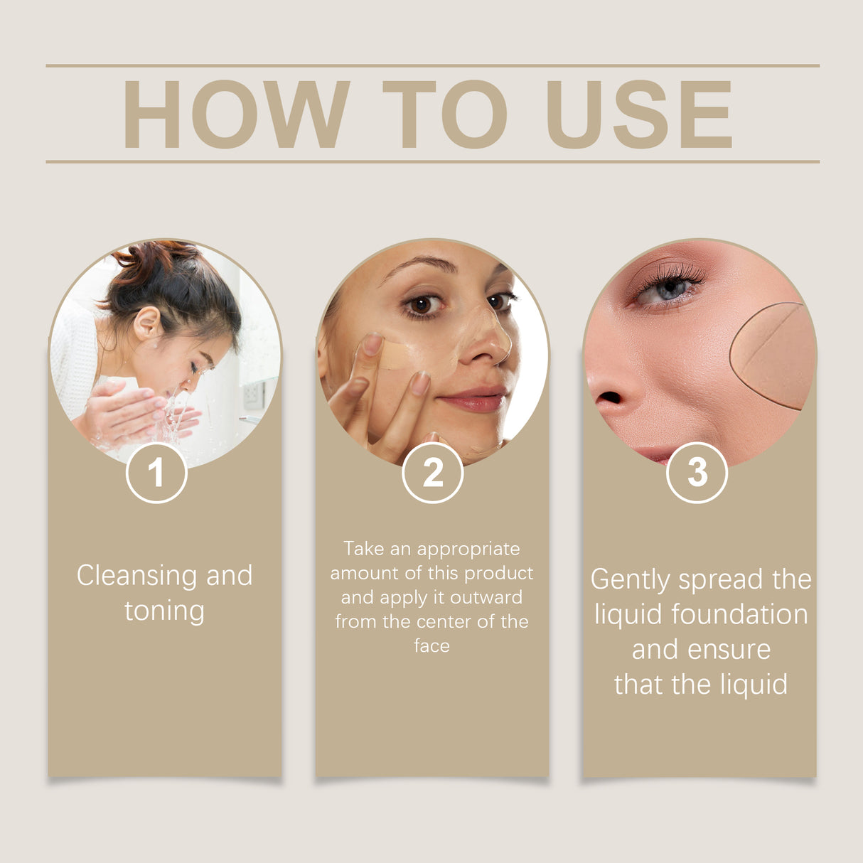 Warm Color Changing Liquid Foundation, Brightening And Easy Natural Concealer Light Base Makeup Skin Tone Pure And Moisturizing Liquid Foundation - V.I.P Digital Presence