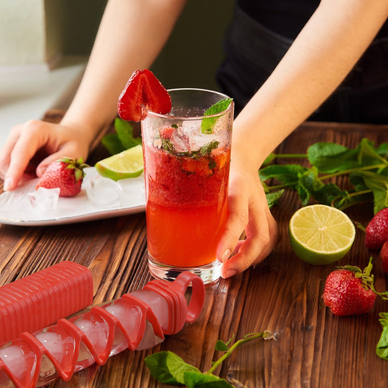 Creative Ice Cube Mold: 10 - Grid Pull - out Bar, Silicone, for Home Bars/Kitchens - V.I.P Digital Presence