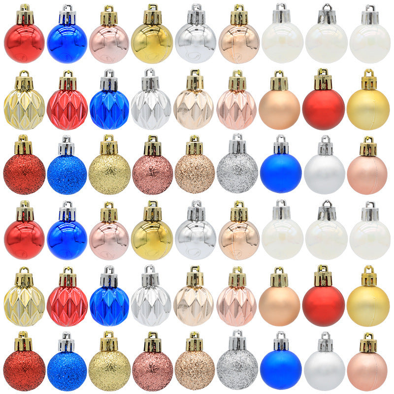 Christmas balls Christmas gifts decorations a variety of mixed 36PCS - V.I.P Digital Presence