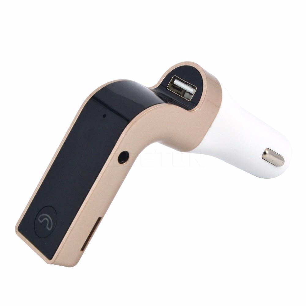 ANLUD Multifunction 4-in-1 CAR G7 Bluetooth FM Transmitter USB Flash Drives TF Music Player Car Kit USB Car Charger - V.I.P Digital Presence