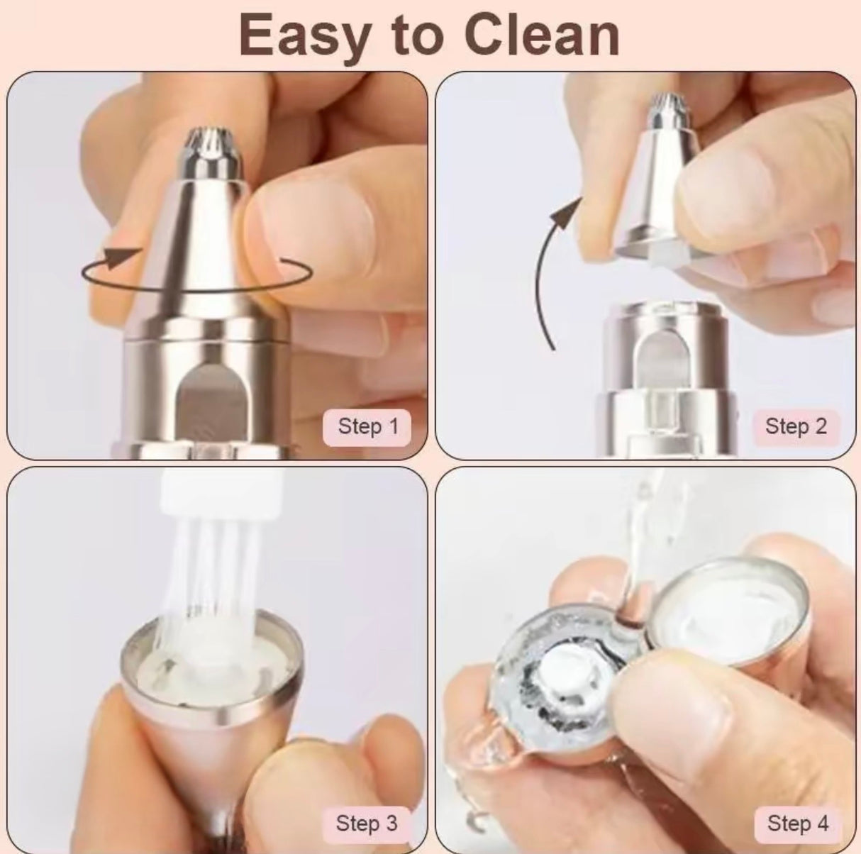 BrowSmooth 2-in-1 Facial Trimmer