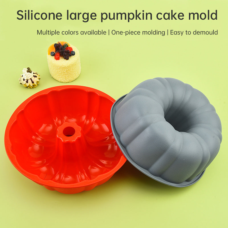 10-inch Non-Stick Silicone Bundt Pan - Multipurpose Baking Mold for Cakes, Jello & Gelatin - V.I.P Digital Presence