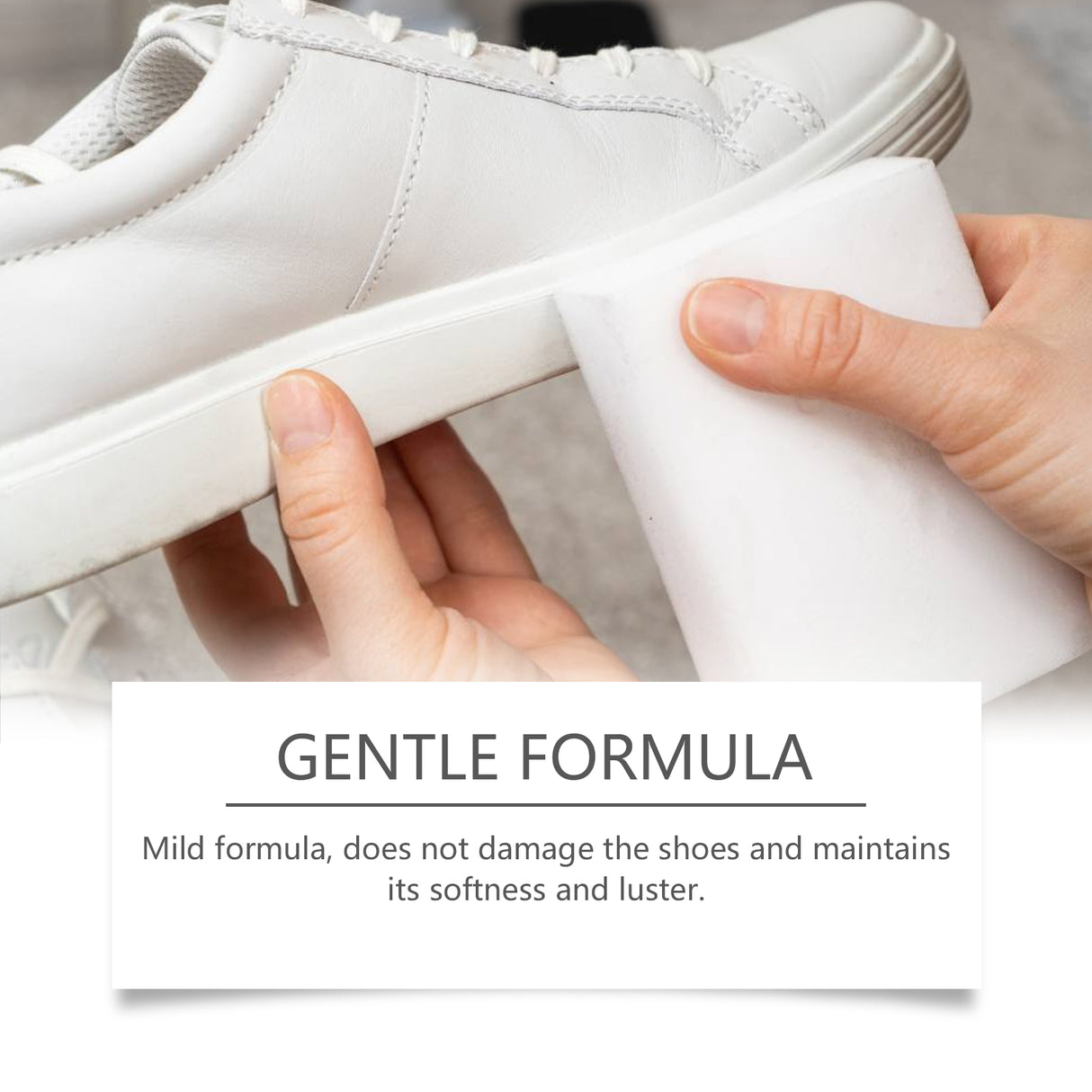 Shoe Decontamination Foam Cleaner Small White Shoes Gentle Clean Yellow Edge Stain Shoe Cleaner - V.I.P Digital Presence