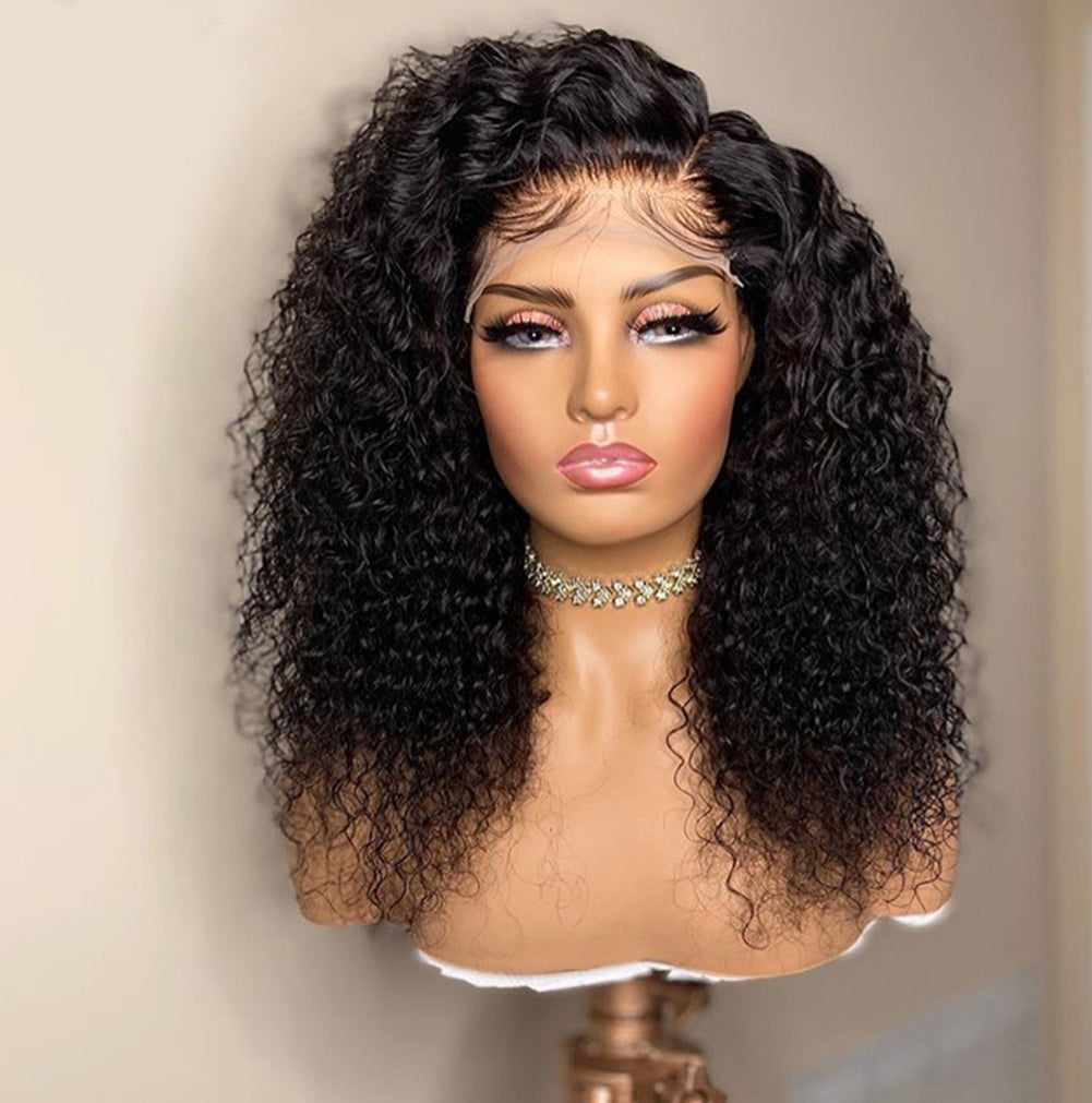 European And American Wigs African Small Volume Women's Chemical Fiber Front Lace Wig - V.I.P Digital Presence