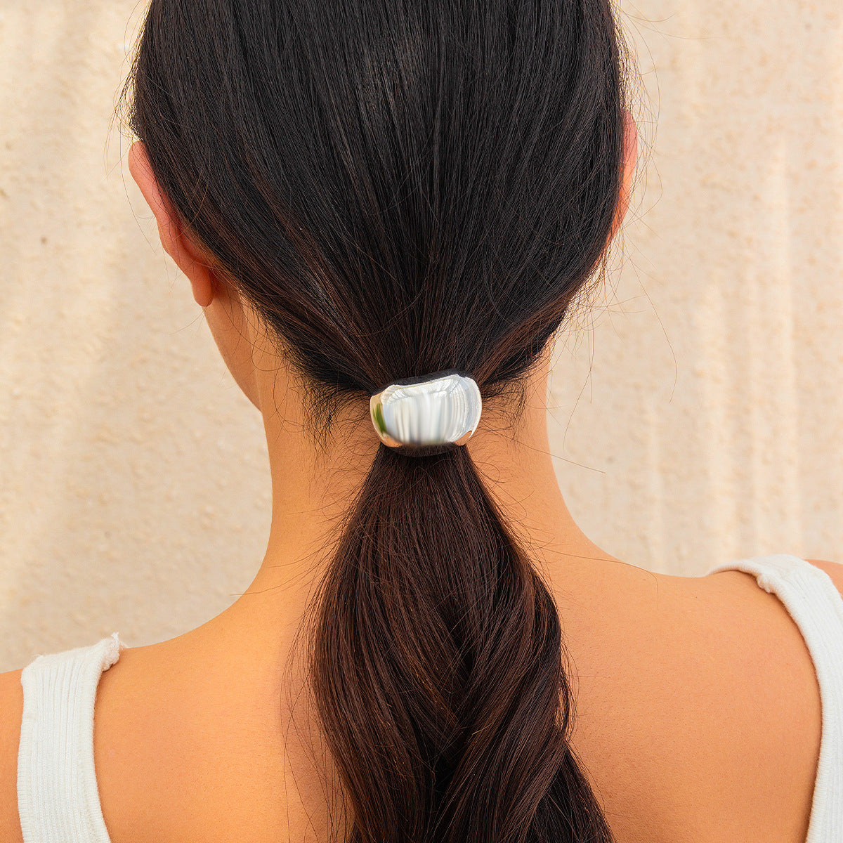 Metal concave convex folded alloy hair clip Hairpin irregular temperament hair clip - V.I.P Digital Presence