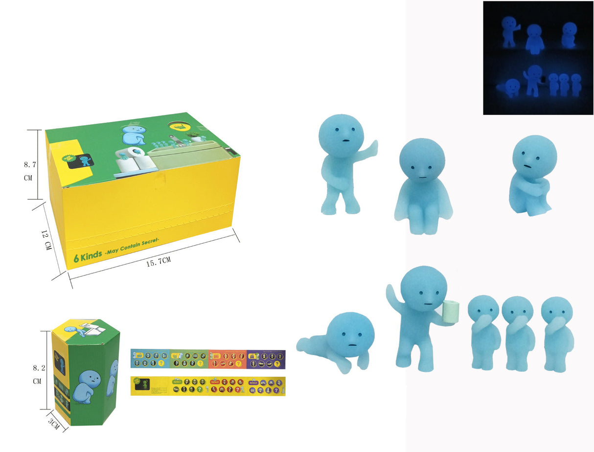 Party Angel Cheek Blind Box Car Ornament Mobile phone Decoration Handmade Anime Doll Finished End Box - V.I.P Digital Presence