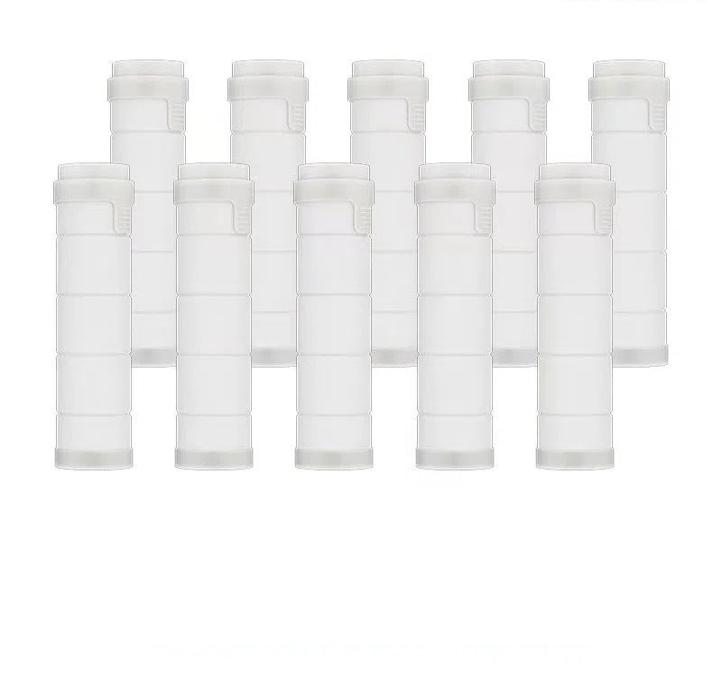 Hollow out household super pressurized showerhead bathroom water heater turbo large water outlet five level filter showerhead - V.I.P Digital Presence