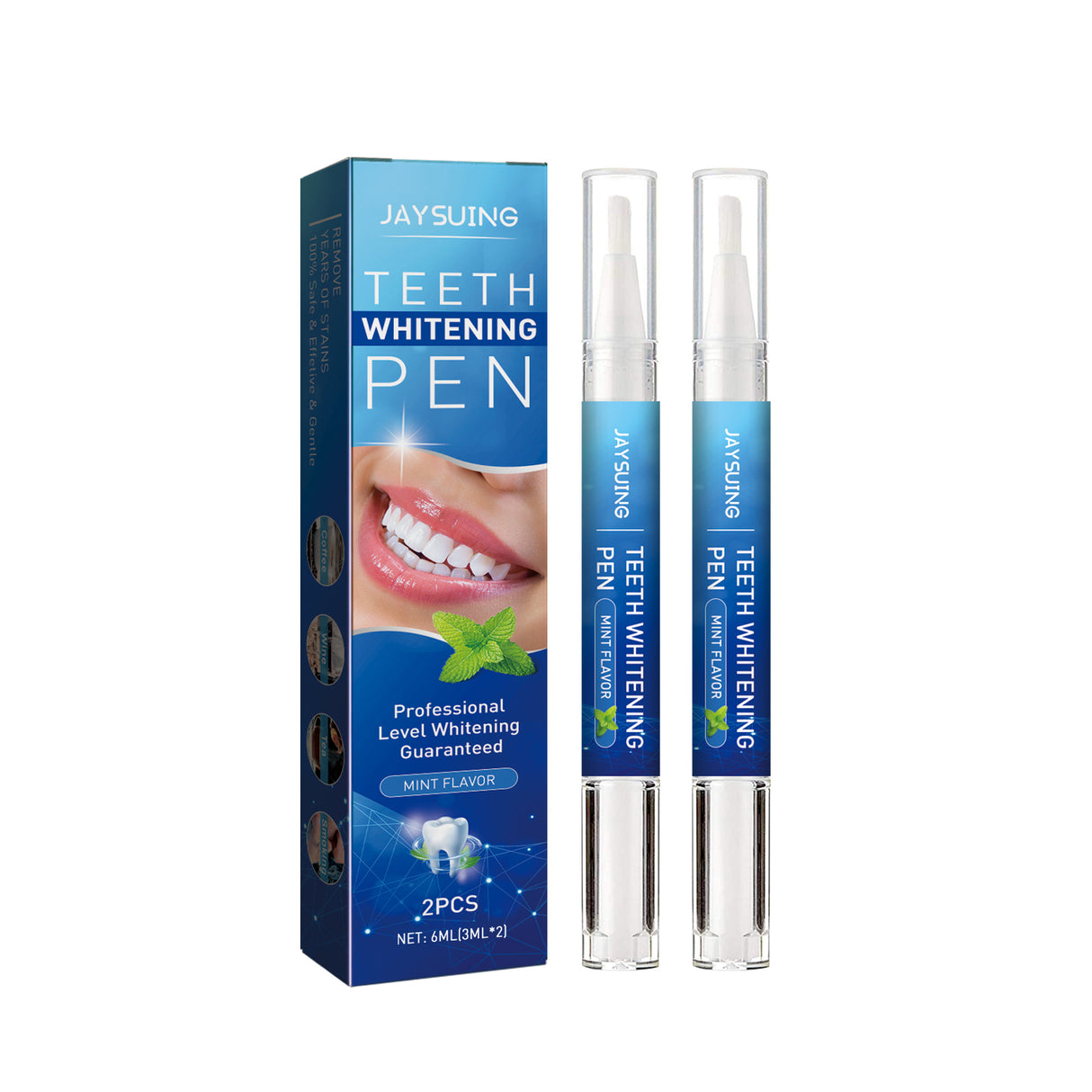 Dental pencil Teeth Cleaning Remove Dirt And Yellow Smoke Teeth Brightening Whitening Oral Cleaning Pen - V.I.P Digital Presence