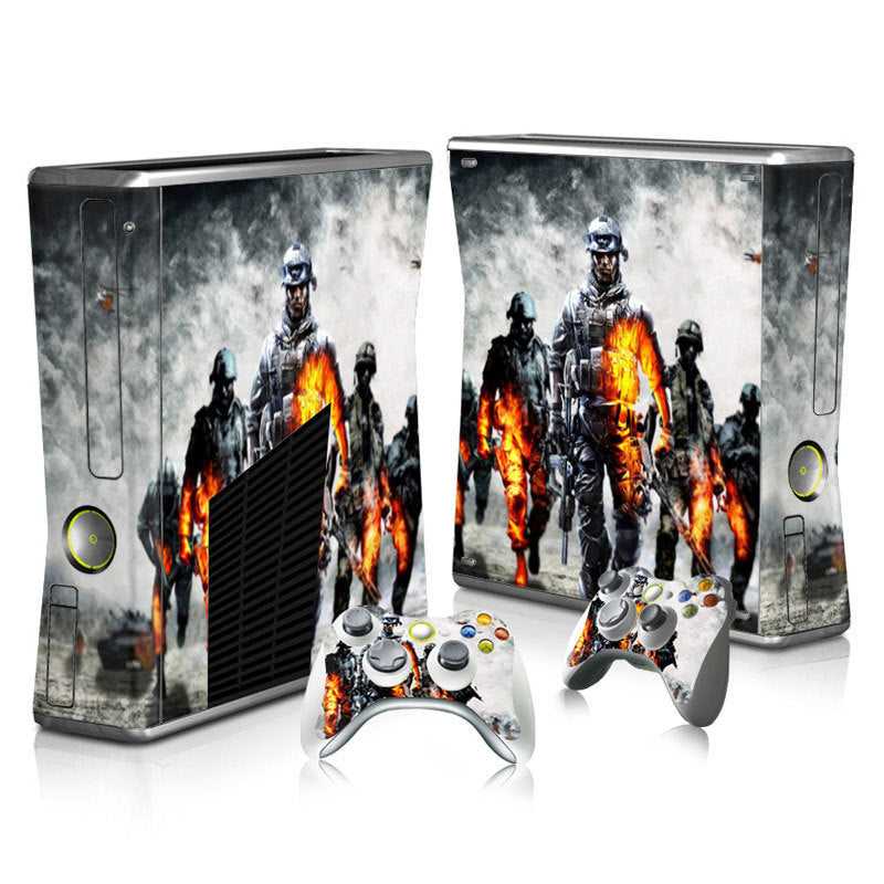 Xbox 360 Slim Full Body Color Membrane Stickers with Scratch-Resistant Protection - V.I.P Digital Presence