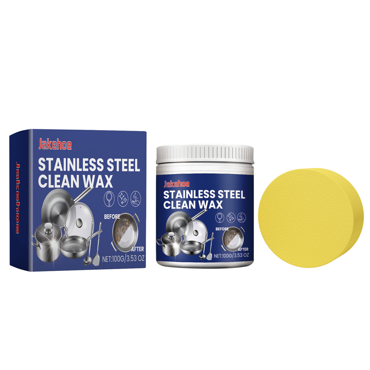 Stainless Steel Cleaning Cream, Kitchen Stove Stainless Steel Pot With Stubborn Stains And Black Dirt Clean Decontamination - V.I.P Digital Presence