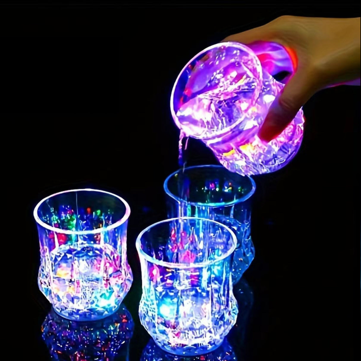 GlowSip Crystal Cups