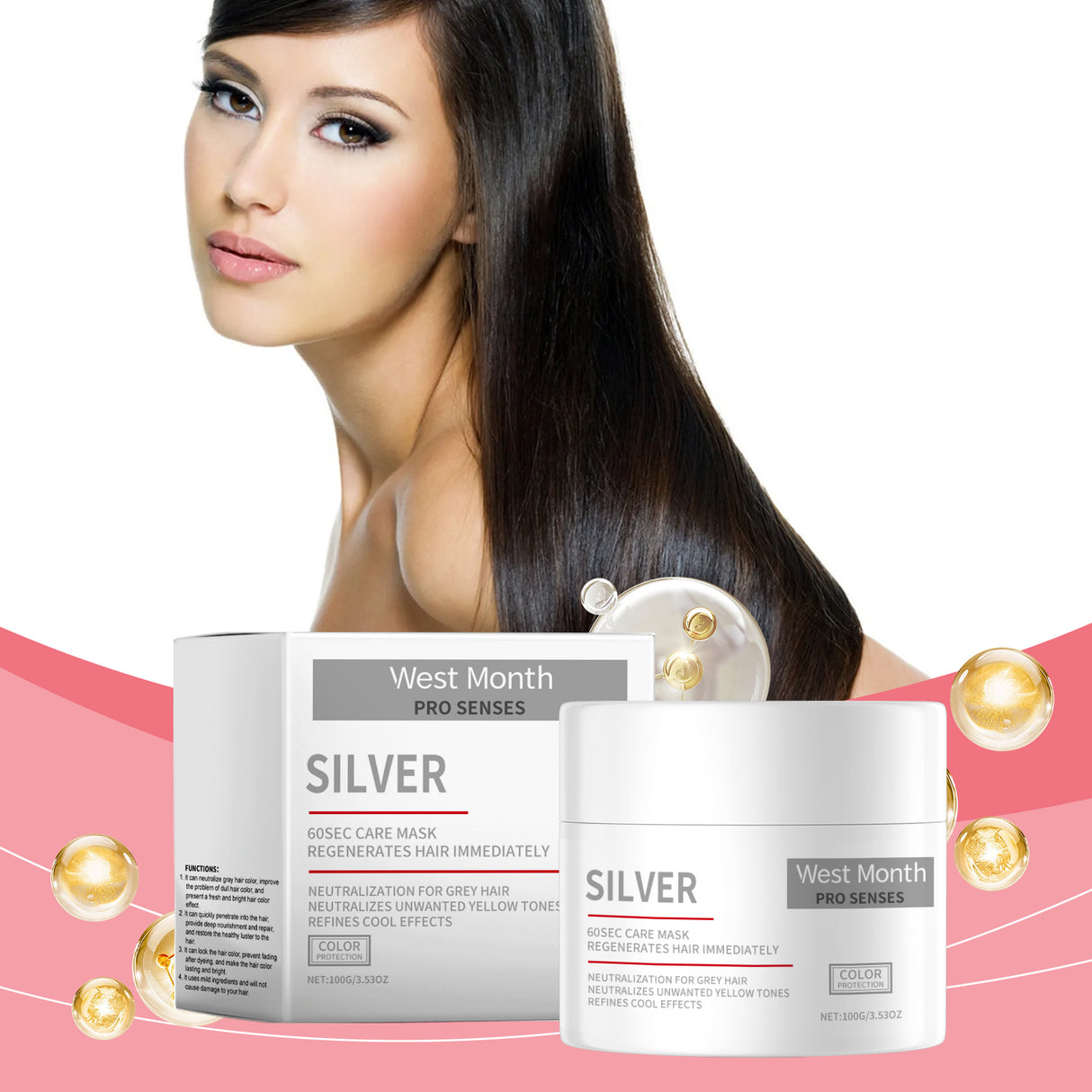 Hair Treatment Hair Mask Repair Dry And Frizzy Hair Moisturizing And Smoothing Hair Treatment - V.I.P Digital Presence