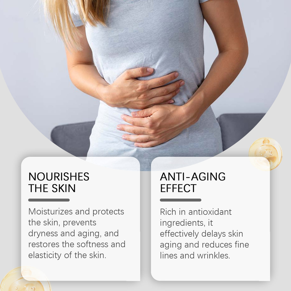 Herbal Soothing Cream Gently Moisturizes Skin With Massage Daily Body Care Cream