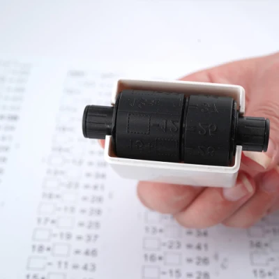 Fill-in-the-blank question generation addition and subtraction teaching stamps and rolling wheel stamps