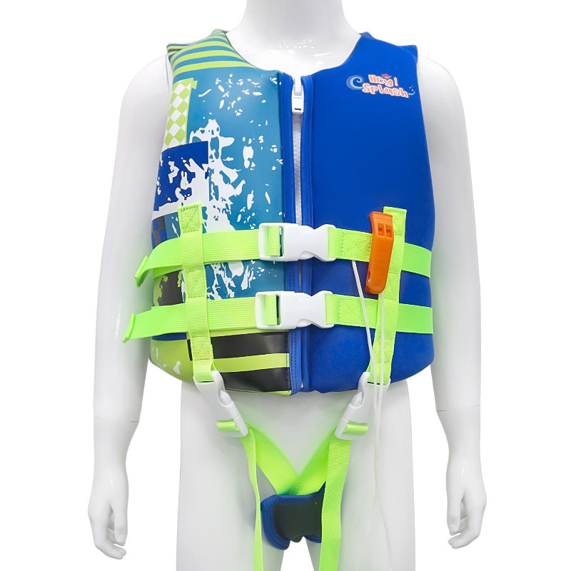 High-appearance kids' high-buoyancy swim vest: summer drifting, anti-drowning. - V.I.P Digital Presence