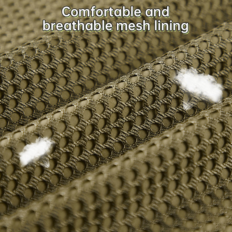 Men’s Summer Tactical Vest: 14-Pocket, Mesh, Ideal for Hiking, Fishing, Photography & Work - V.I.P Digital Presence